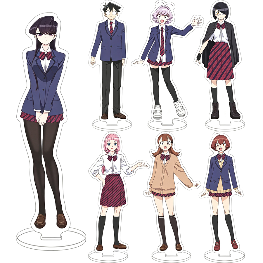 Acrylic Stand Figure - 16CM Anime Komi Can't Communicate Figürü