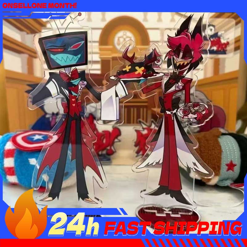 Free Anime Merchandise - 2 adet Hazbin Anime Peripherals Alastor