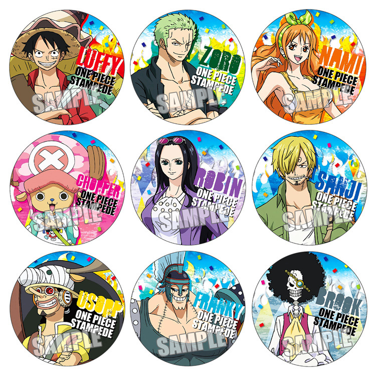 Luffy Anime Merchandise - One Piece Film Stampede Anime Rozet
