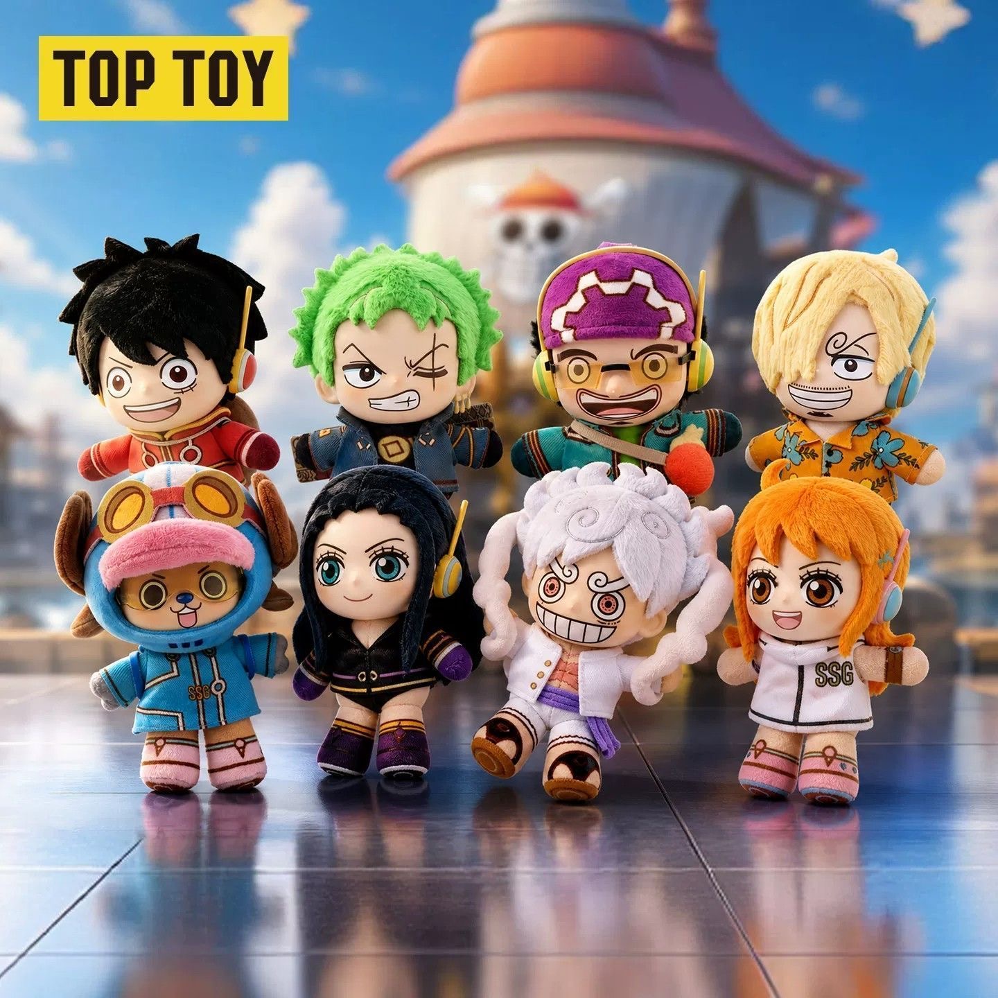 Luffy Anime Merchandise - EAKI One Piece Egghead Arc Peluş