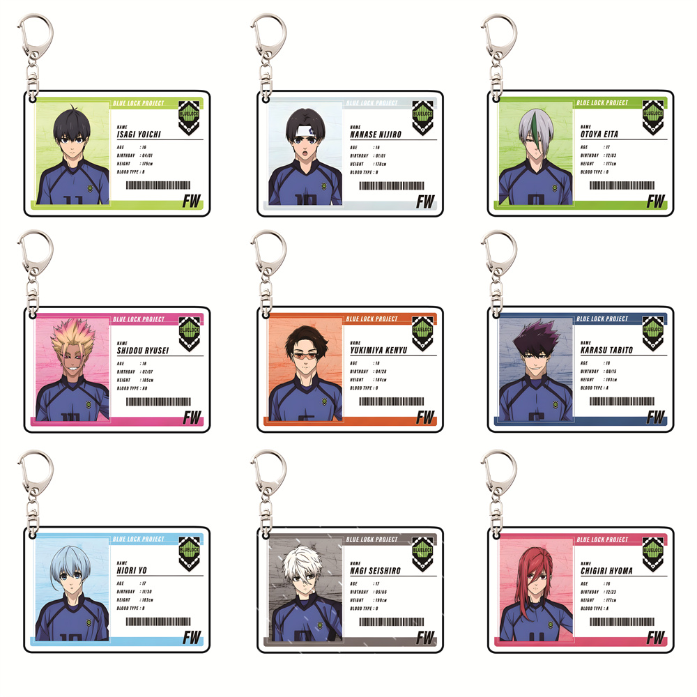 Blue Lock Oyuncu Kimlik Kartı  - Anime Merchandise Gift incelemesi ve fiyatı