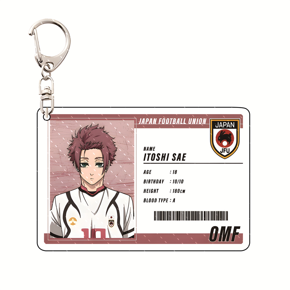 Blue Lock Oyuncu Kimlik Kartı  - Anime Merchandise Gift incelemesi ve fiyatı